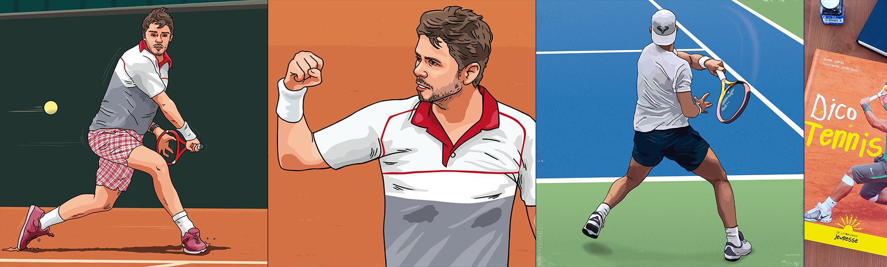illustration tennis