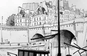 croquis de Paris
